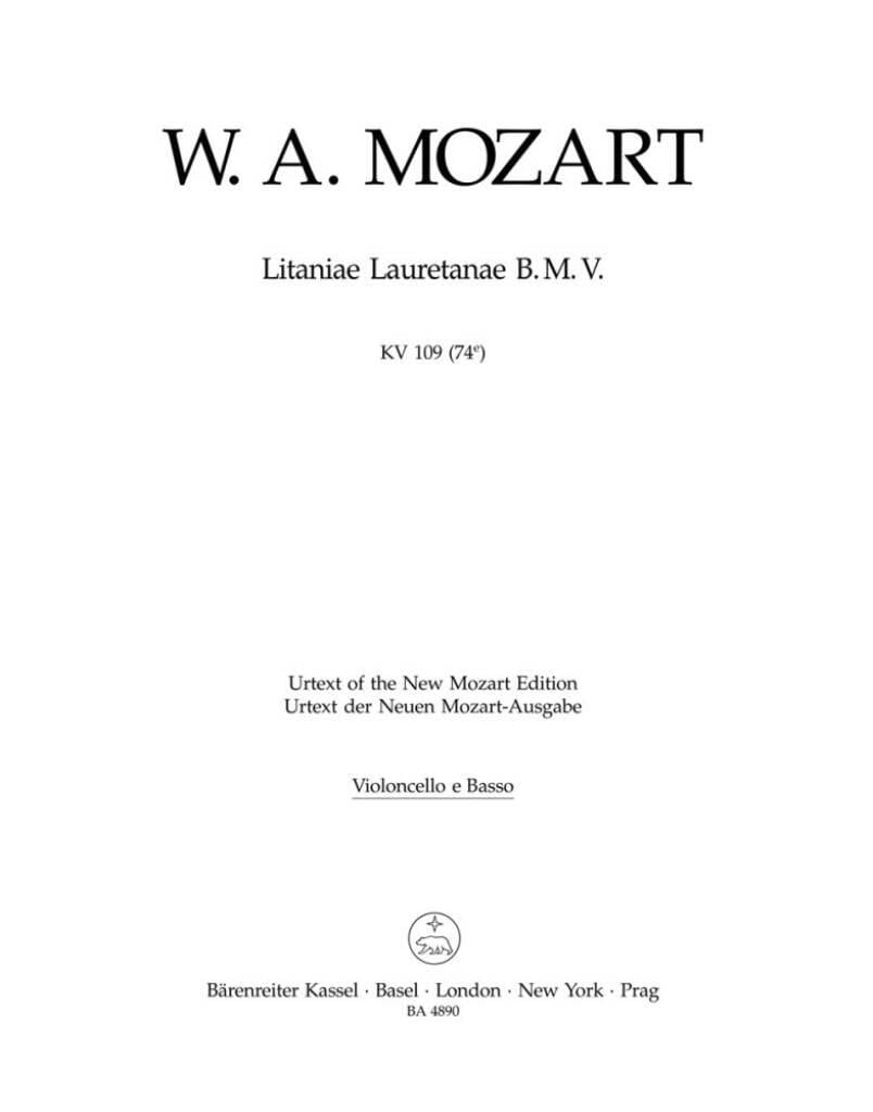 Litaniae Lauretanae B. M. V.